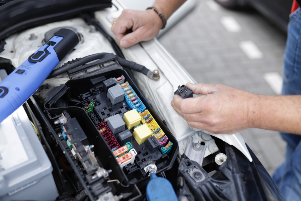 Techs leaning how to prepare service departments for EV.